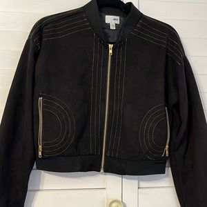 Amuse society faux suede jacket